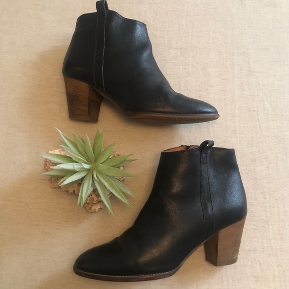 Madewell Shoes - Madewell Black Billie Boots sz 8.5
